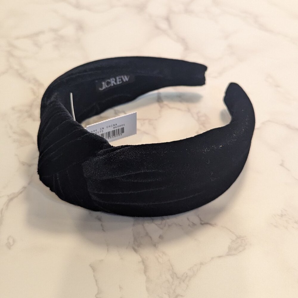 J.Crew Velvet Knot Headband - Picture 6 of 7